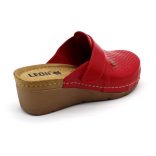 Leon Comfort női papucs - 1001 Piros