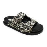 Inuovo női papucs - 395024 BlackS24