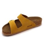 Leon Comfort női papucs - 4050 Sarga-velur