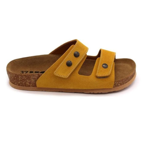 Leon Comfort női papucs - 4050 Sarga-velur