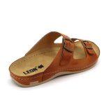 Leon Comfort férfi papucs - 703 Brown