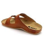 Leon Comfort férfi papucs - 703 Brown