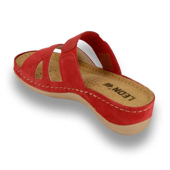 Leon Comfort női papucs - 909 Red