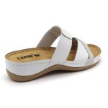 Leon Comfort női papucs - 909 White