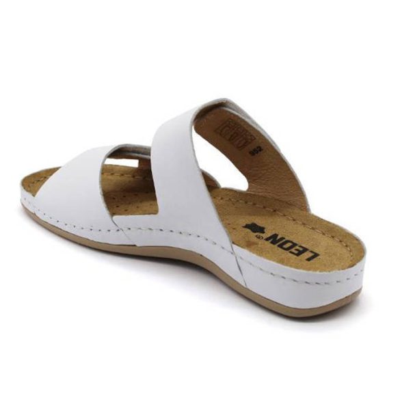 Leon Comfort női papucs - 952 White