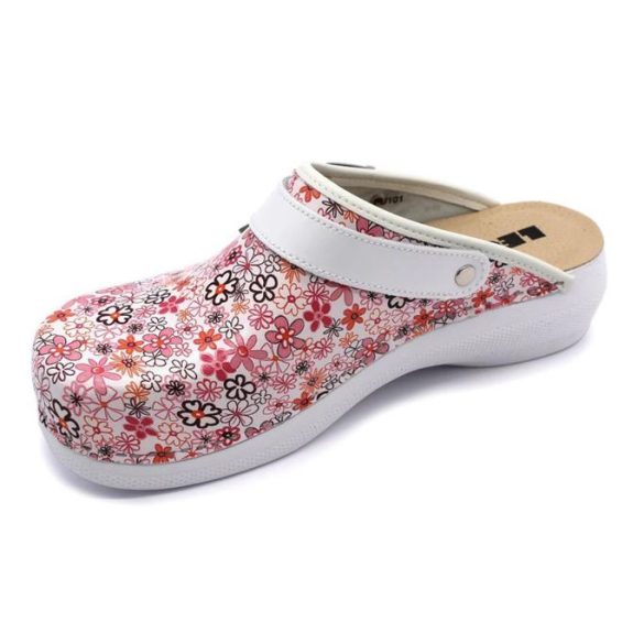 Leon Comfort női papucs - PU101 rose-virag